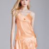 Satin Spaghetti Straps Fruits Embroidery Backless Pajamas - Image 9