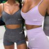 Sexy Bodycon Crop Top Shorts 2 Pieces - Image 15