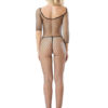 Sexy Bodystocking Fishnet Sheer Long Sleeve Lingerie - Image 3