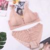 Sexy Bralette Embroidery Bra And Panties Set - Image 9