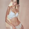 Sexy Hollow Adjustable Straps Bra And Panty Sets - Image 3