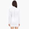 Sexy Lace Bandage Long Sleeve Hollow Out Club Mini Party Dress - Image 4