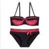 Sexy Lace Bow Floral Embroidery Bra Set - Image 8