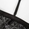 Sexy Lace Sleeveless Backless Briefs Lingerie Set - Image 6