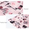 Sexy Long Sleeve Cute Pattern Sleepwear - Image 5