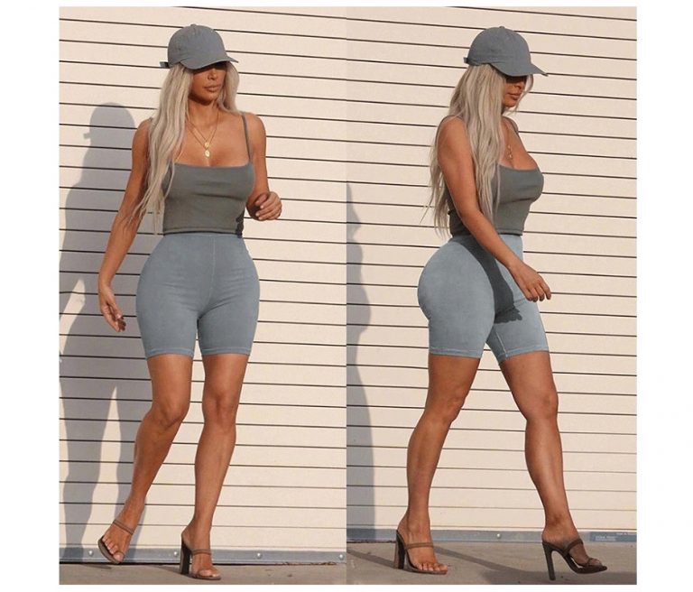 Sexy Outdoor Club Party Elastic Short Pants