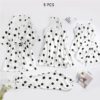 Sexy Polka Dot Nightwear 5 PCS Set - Image 3