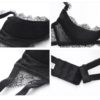 Sexy Solid Half Cup Underwear Bra Sets - Image 5