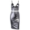 Sexy Spaghetti Straps Bra Two Pieces Set Dress - Image 5