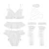 Sexy Stocking Garter Lace Bra Set - Image 7