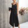 Sexy V-Neck Spaghetti Strap Rompers Jumpsuit - Image 4