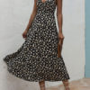 Sleeveless Cross Back Long Maxi Dresses - Image 6