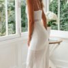 Sleeveless Straps Neck Cotton Dress - Image 4