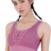 Solid Breathable Shockproof Yoga Tank Tops - Image 2