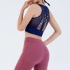 Solid Breathable Shockproof Yoga Tank Tops - Image 7