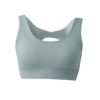 Solid Elastic Shockproof Sports Bra - Image 8