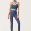 Spaghetti Strap U Neck Cropped Cami Sports Top - Image 7