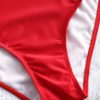 Striped Patchwork Solid One Piece Swimsuits - Image 11