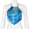 Tie Dye Print Sexy Sleeveless Crop Tops - Image 5