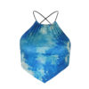 Tie Dye Print Sexy Sleeveless Crop Tops - Image 9
