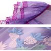Vintage Embroidery Overlay Tulle Midi Party Dress - Image 8