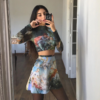 Vintage Fairy Print Dress Two Pieces Set - Image 4