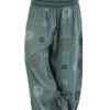 Wide Leg Print Casual Pants - Image 5