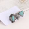3pcs/Set Boho Vintage Punk Stone Midi Finger Rings - Image 2