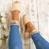 Ankle Strap Sandal - Hemp Bottom - Image 3
