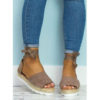 Ankle Strap Sandal - Hemp Bottom - Image 6