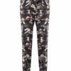 Casual Cotton Skinny Printed Pants