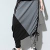Casual Drop-Crotch Patchwork Harem Pants - Image 3