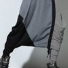 Casual Drop-Crotch Patchwork Harem Pants - Image 4