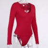Casual Fashion Long Sleeve O Neck T-shirt Jumpsuits - Image 13