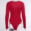 Casual Fashion Long Sleeve O Neck T-shirt Jumpsuits - Image 14