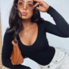 Casual Fashion Long Sleeve O Neck T-shirt Jumpsuits - Image 3