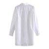 Casual Loose Long Sleeve Solid Shirt - Image 2