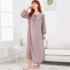 Casual Pullover Lace Nightwear Sleepwear - Image 3