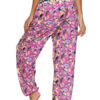 Casual Raised Waist Printed Pants - Image 3