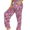 Casual Raised Waist Printed Pants - Image 4
