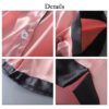 Casual Satin Faux Silk Shorts Nightwear Set - Image 5