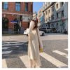 Casual V-Neck Loose Elegant Sweater Dress - Image 3