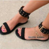 Clear Minimalist Sandals - Flat Soles - Image 2