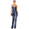 Sleeveless V Neck Party Jumpsuits