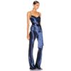 Sleeveless V Neck Party Jumpsuits - Image 2