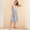 Damask Print Eyelash Floral Lace Nightwear - Image 5