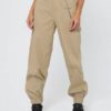 Elastic Waist Cargo Long Trousers