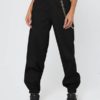Elastic Waist Cargo Long Trousers - Image 7