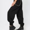 Elastic Waist Cargo Long Trousers - Image 8
