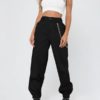 Elastic Waist Cargo Long Trousers - Image 9